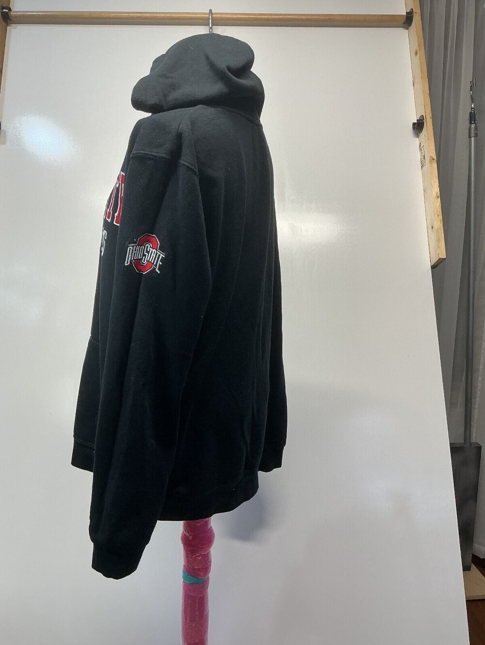 Colosseum Mens M Ohio State Buckeyes Black Hoodie Collegiate - Picture 2 of 11